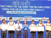 TPHCM: Trao 24 giải thưởng cho Hội thi Thử thách trí tuệ nhân tạo