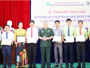 Vĩnh Long: Hội thi sáng tạo kỹ thuật Trần Đại Nghĩa lần thứ X