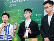 Năm thiết bị công nghệ chiến thắng Cuộc thi Sáng tạo trẻ 2023