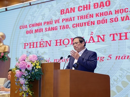 Kết luận Phiên họp lần thứ hai Ban Chỉ đạo của Chính phủ về phát triển KH&CN, đổi mới sáng tạo và chuyển đổi số
