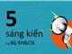 Bộ KH&CN công bố 5 sáng kiến mới